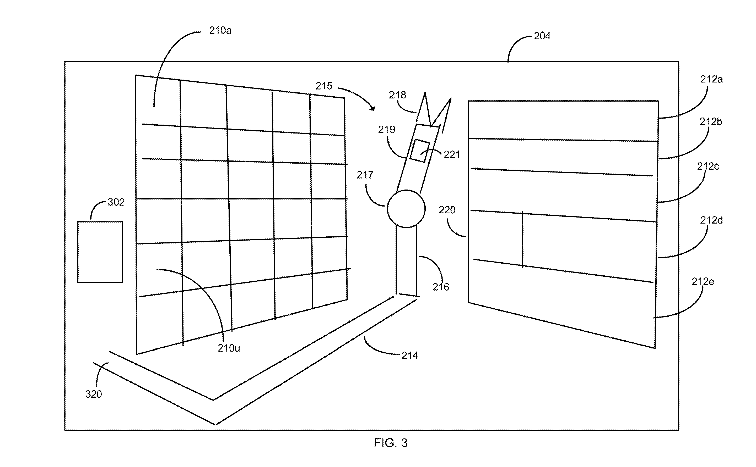 USPS Robot in Freight Bay of Delivery Vehicle - Patent Drawing