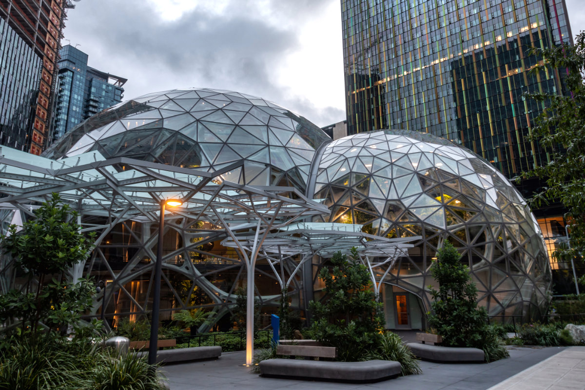Amazon HQ Seattle Spheres