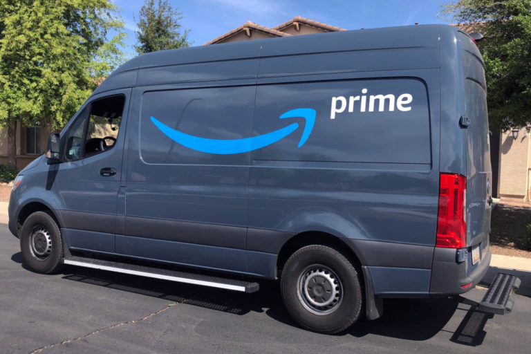 Amazon Delivery Van Targeted By Grenade in Oklahoma City