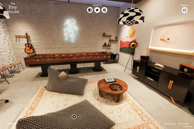 Etsy Debuts ‘The Etsy House’ – An Immersive Virtual Shopping Experience Demonstration