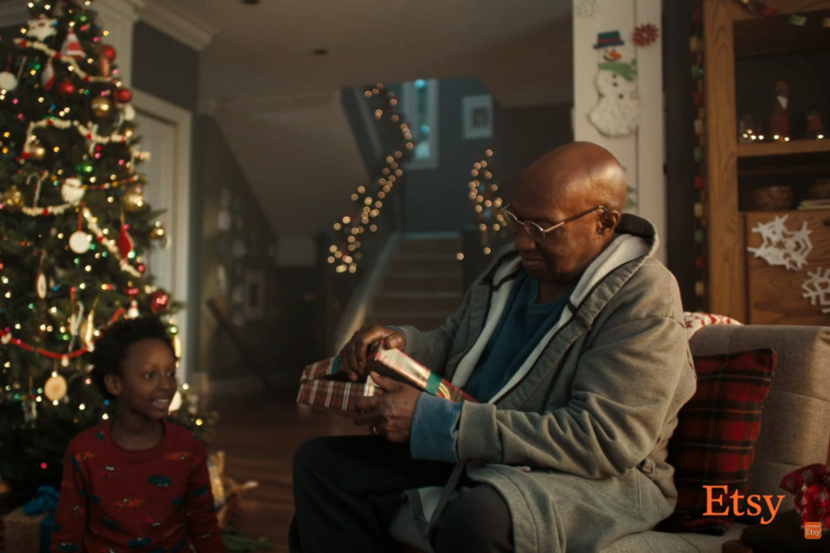 Etsy Holiday Season Ad 2021 | Give more than a gift - Our Santa