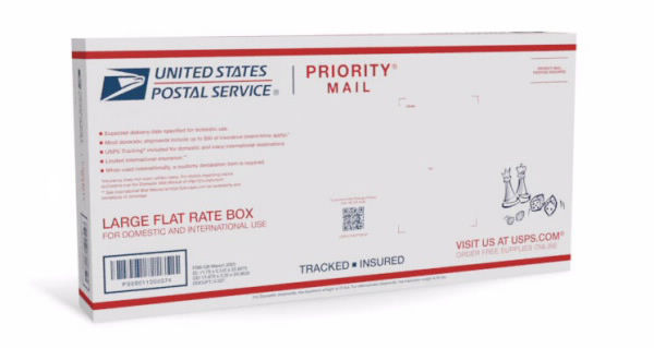 USPS Discontinues Priority Mail Flat Rate Large Board Game Box