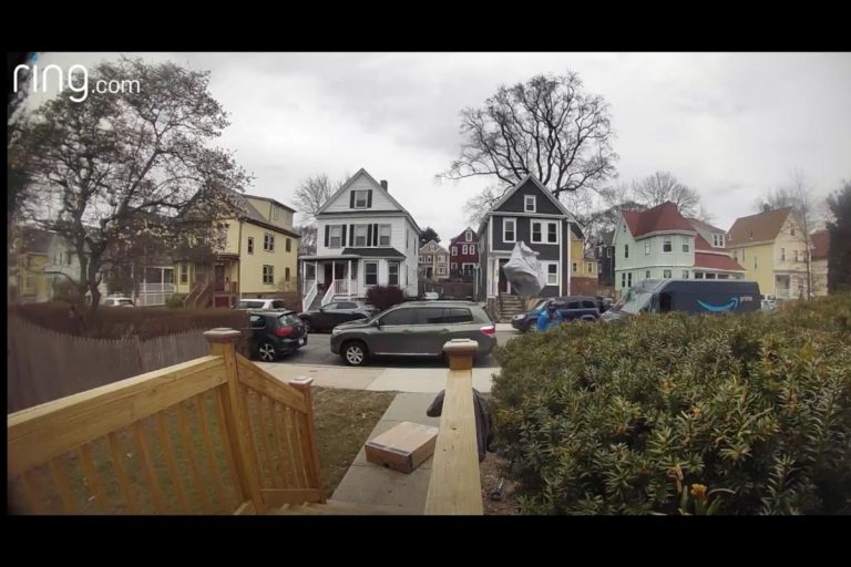 Video: Amazon Delivery Driver Kicks & Throws Package at Customers Home
