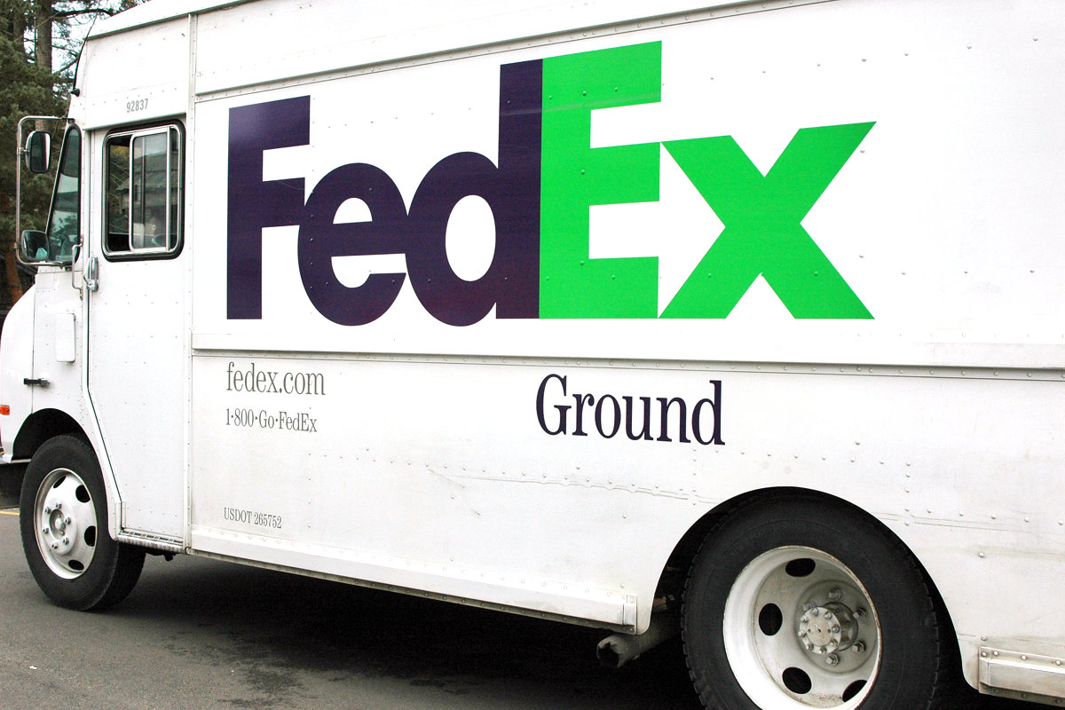 FedEx Ground Delivery Truck
