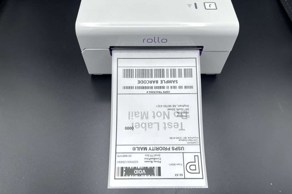 Rollo X1040 - Printed Label