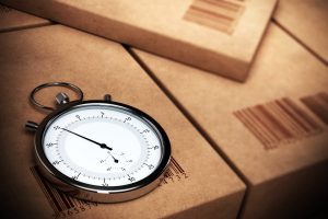 Fast Delivery in Ecommerce Concept