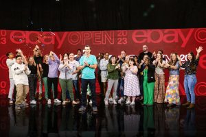 eBay Open 2023 concludes with sellers and Adam Ireland on stage.